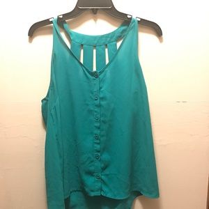 Super sexy turquoise tank
